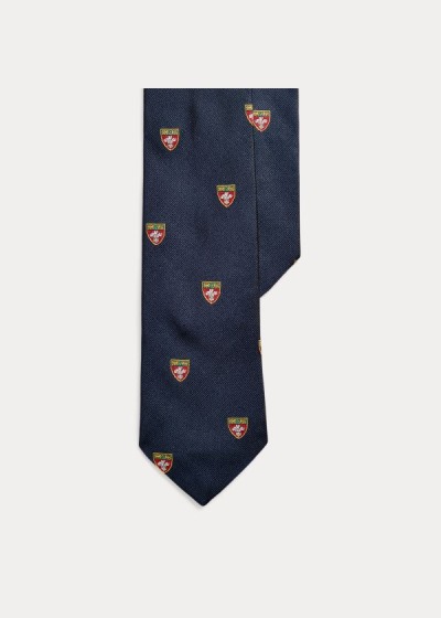 Men's Polo Ralph Lauren Silk Narrow Club Ties | 397154PVX